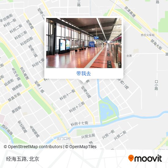 经海五路地图