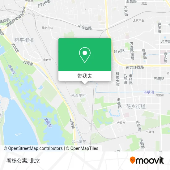 看杨公寓地图