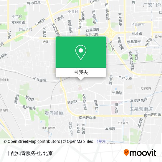 丰配知青服务社地图