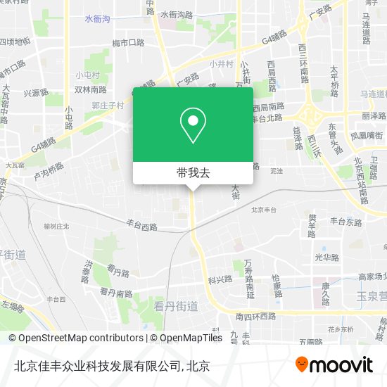 北京佳丰众业科技发展有限公司地图