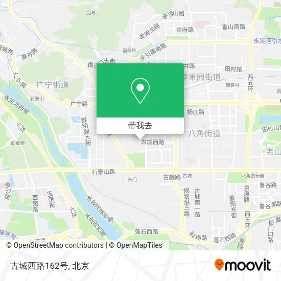 古城西路162号地图