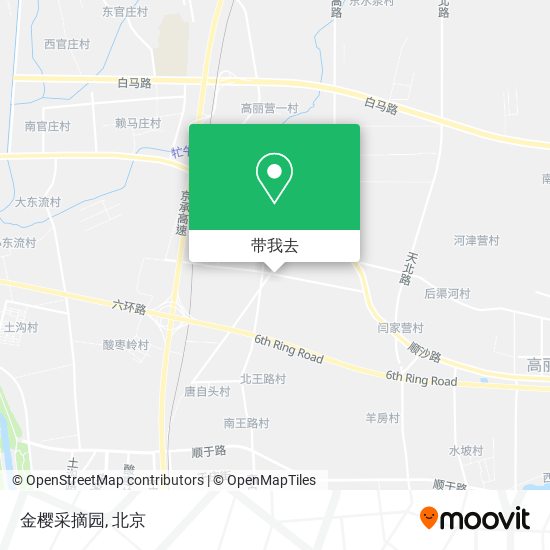 金樱采摘园地图