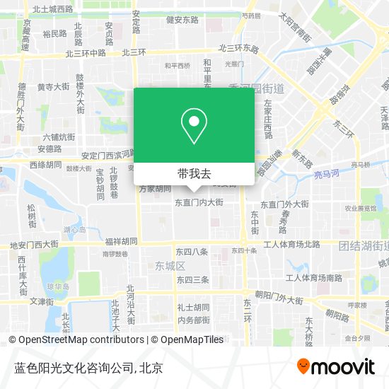 蓝色阳光文化咨询公司地图