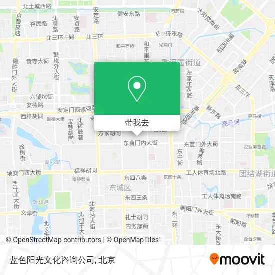 蓝色阳光文化咨询公司地图