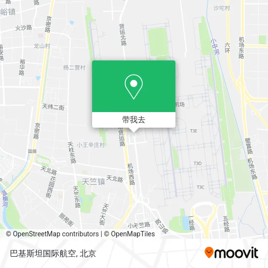 巴基斯坦国际航空地图