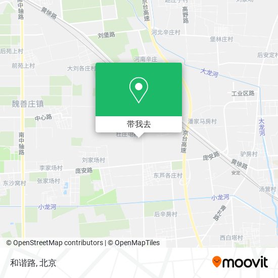 和谐路地图