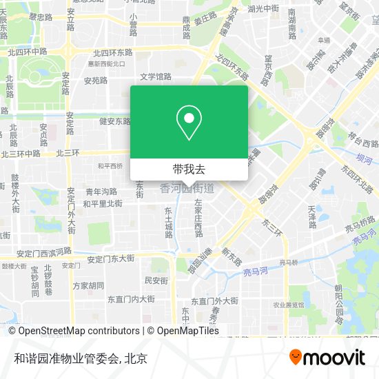 和谐园准物业管委会地图