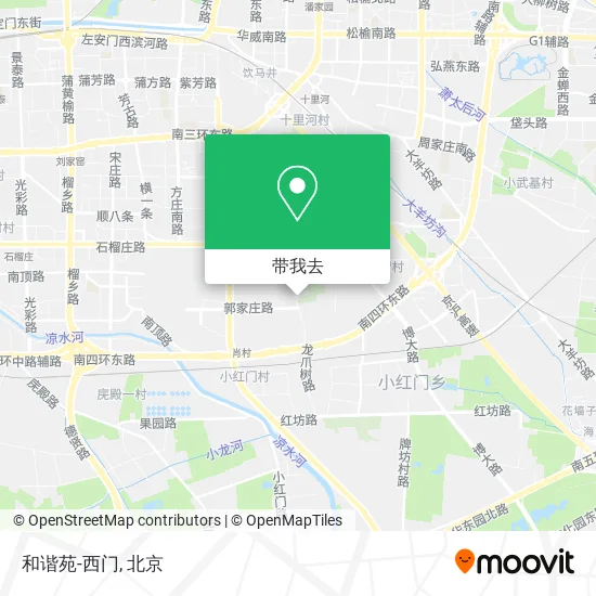和谐苑-西门地图