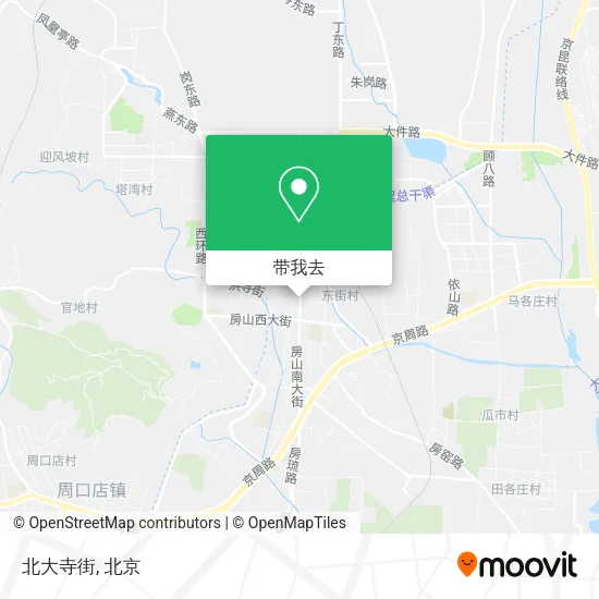 北大寺街地图