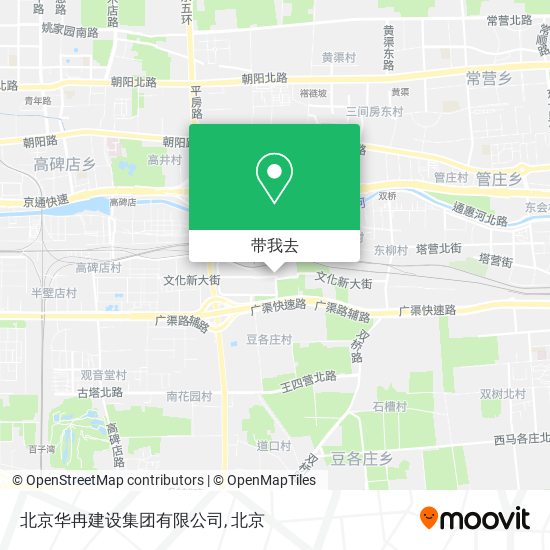 北京华冉建设集团有限公司地图