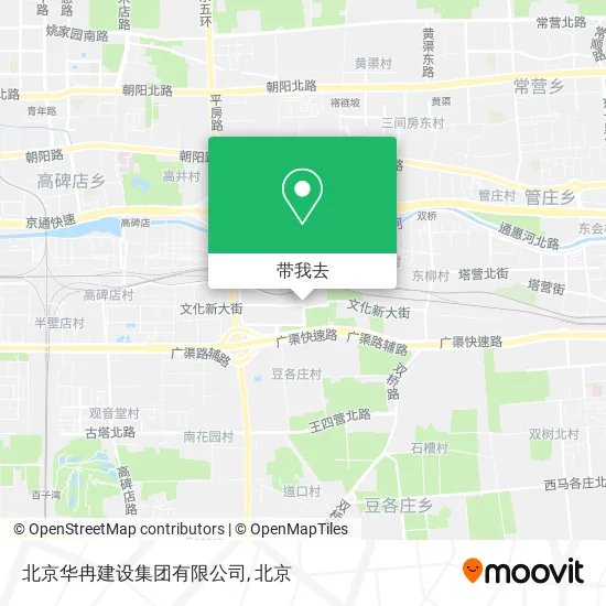 北京华冉建设集团有限公司地图