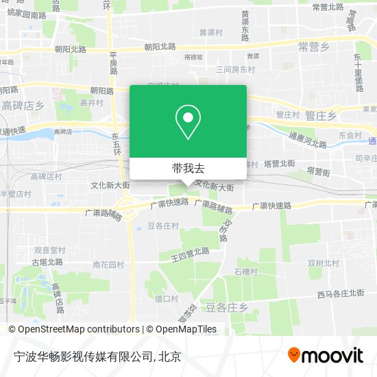 宁波华畅影视传媒有限公司地图