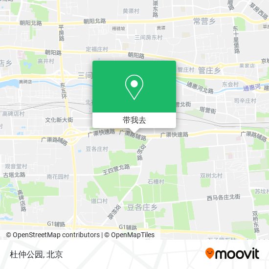 杜仲公园地图
