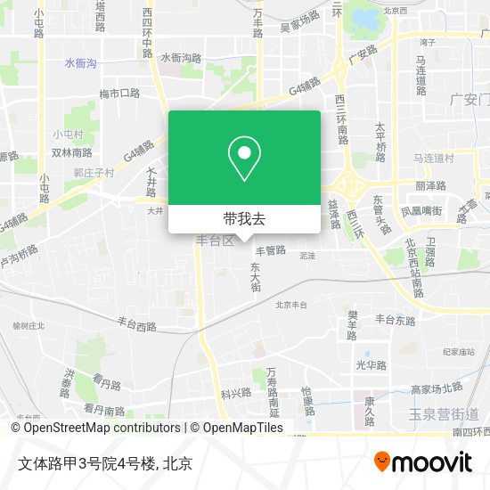 文体路甲3号院4号楼地图