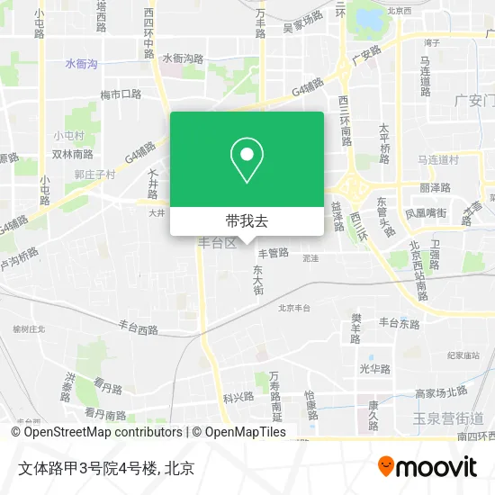 文体路甲3号院4号楼地图