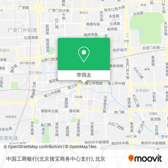 中国工商银行(北京搜宝商务中心支行)地图
