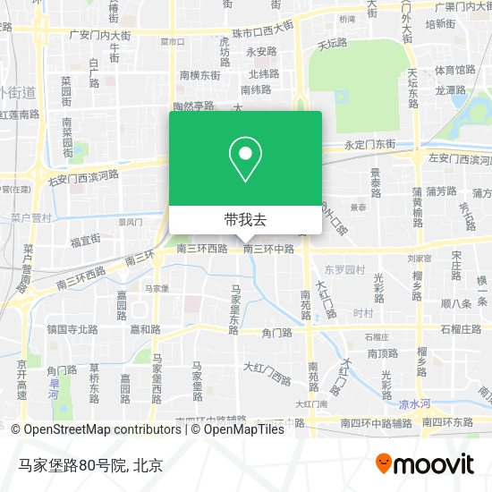 马家堡路80号院地图