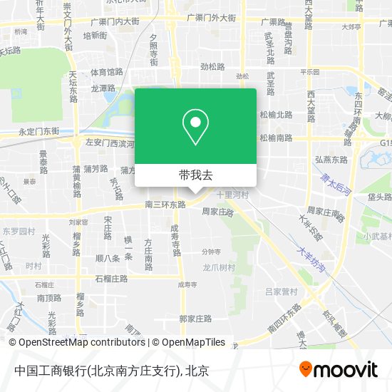 中国工商银行(北京南方庄支行)地图