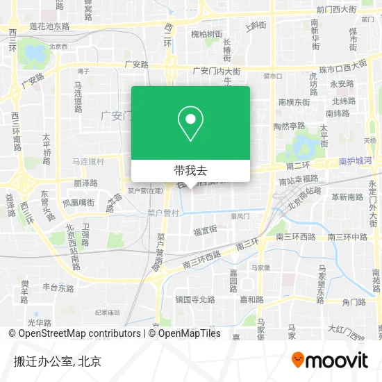 搬迁办公室地图
