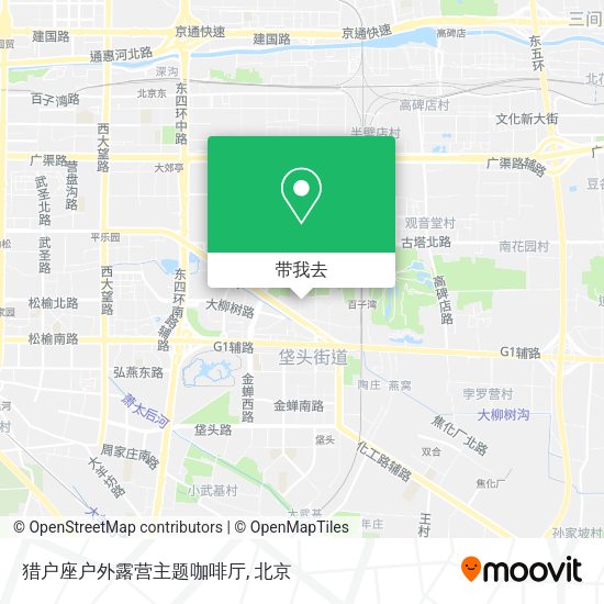猎户座户外露营主题咖啡厅地图