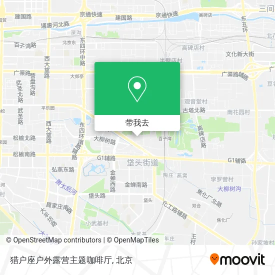 猎户座户外露营主题咖啡厅地图