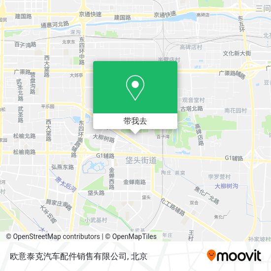 欧意泰克汽车配件销售有限公司地图