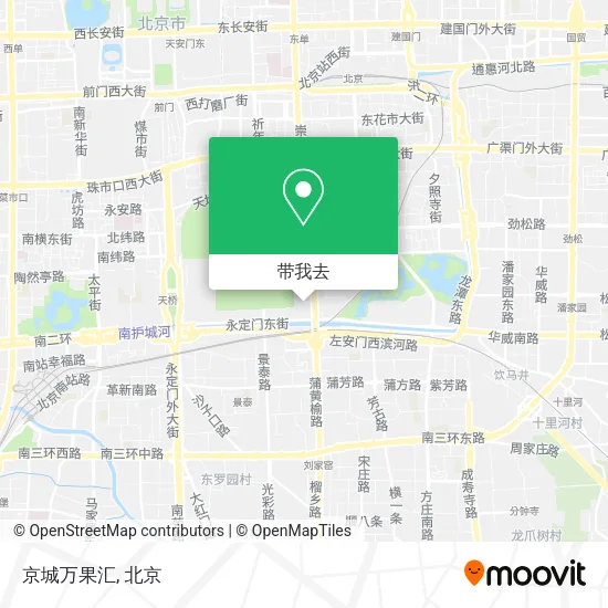 京城万果汇地图