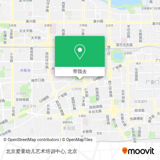 北京爱童幼儿艺术培训中心地图