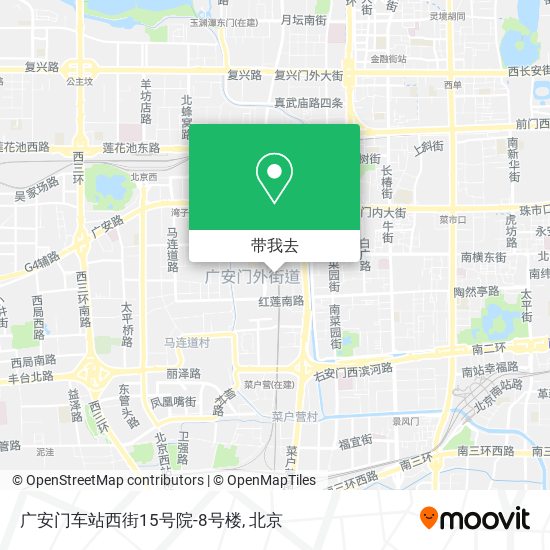 广安门车站西街15号院-8号楼地图