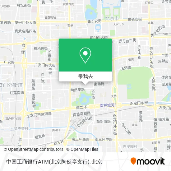 中国工商银行ATM(北京陶然亭支行)地图
