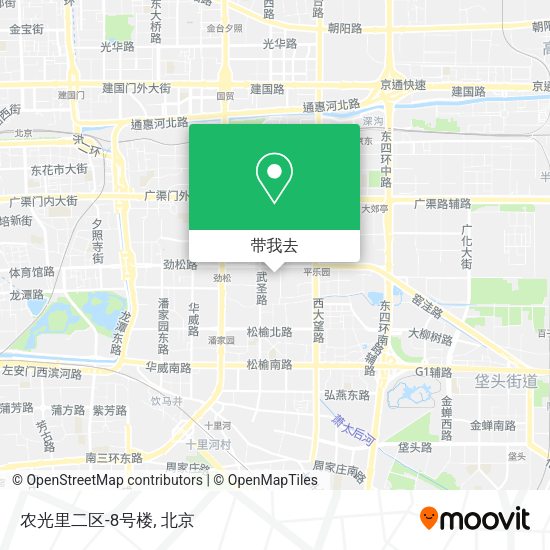 农光里二区-8号楼地图