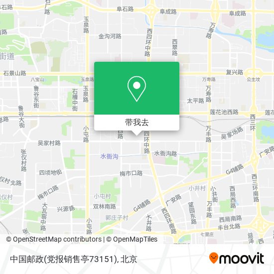 中国邮政(党报销售亭73151)地图