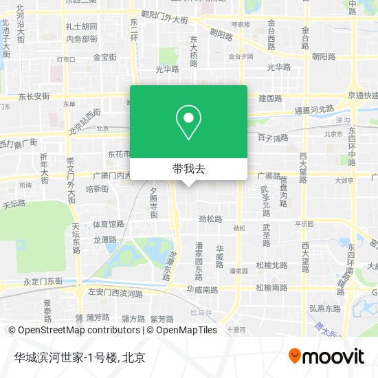 华城滨河世家-1号楼地图