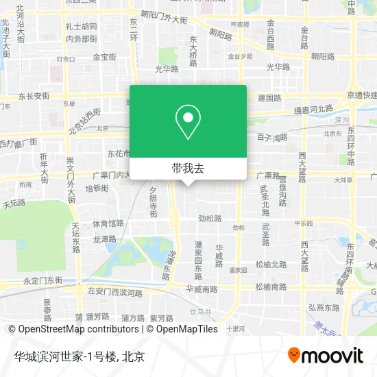华城滨河世家-1号楼地图