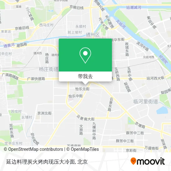 延边料理炭火烤肉现压大冷面地图