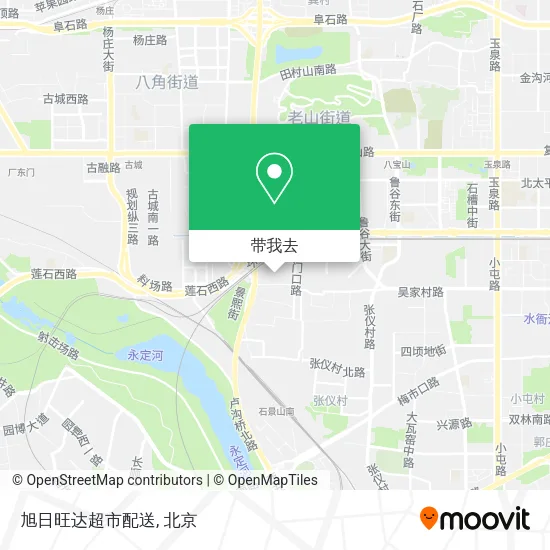 旭日旺达超市配送地图