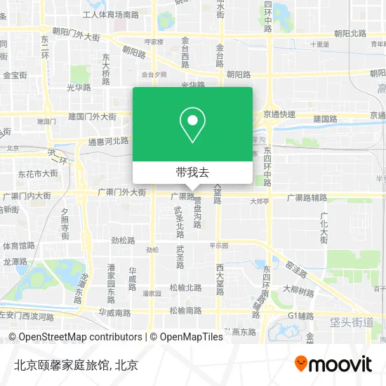 北京颐馨家庭旅馆地图