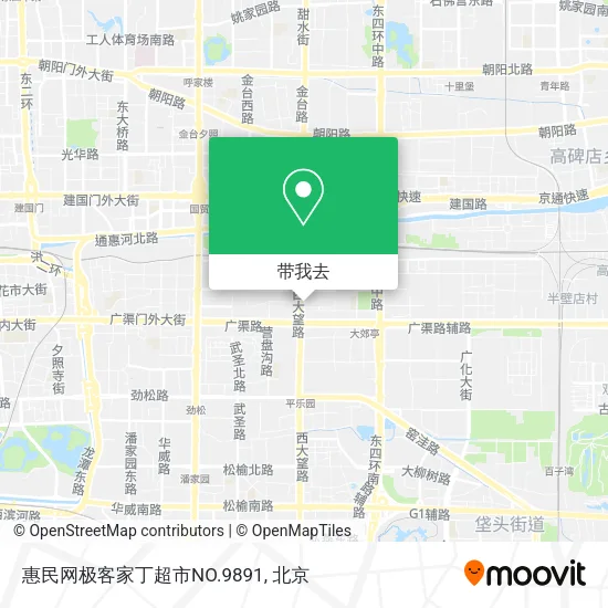惠民网极客家丁超市NO.9891地图