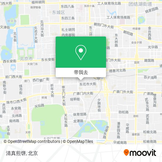 清真煎饼地图