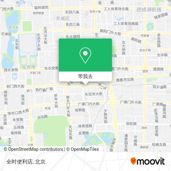 全时便利店地图