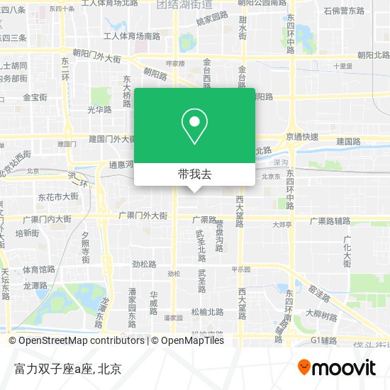 富力双子座a座地图