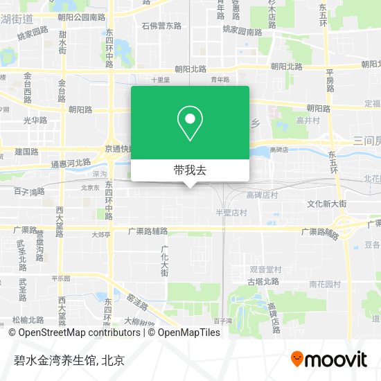 碧水金湾养生馆地图