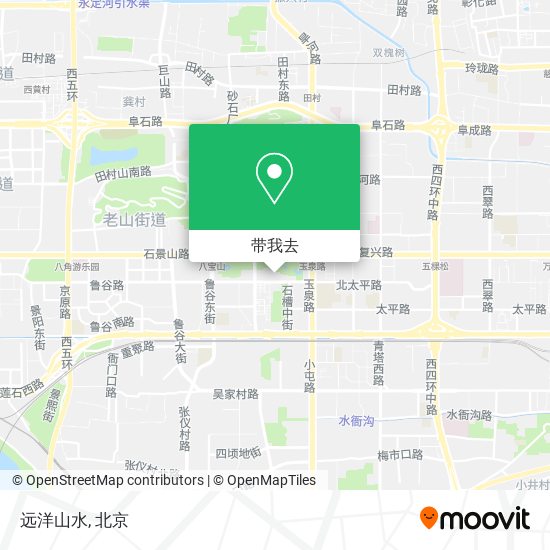 远洋山水地图