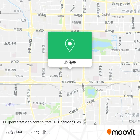万寿路甲二十七号地图