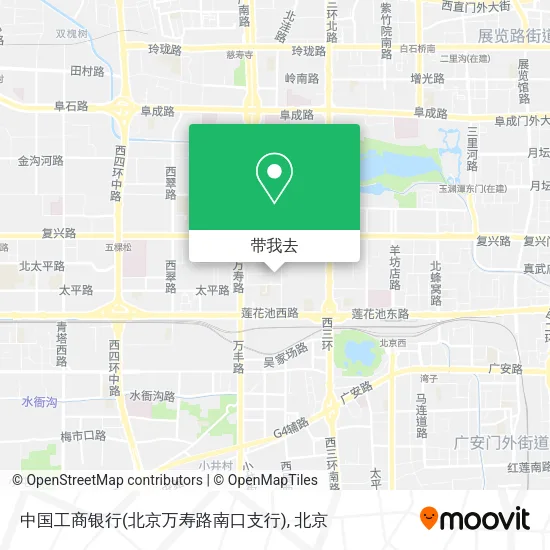 中国工商银行(北京万寿路南口支行)地图