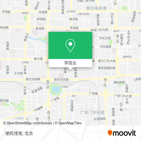 便民理发地图