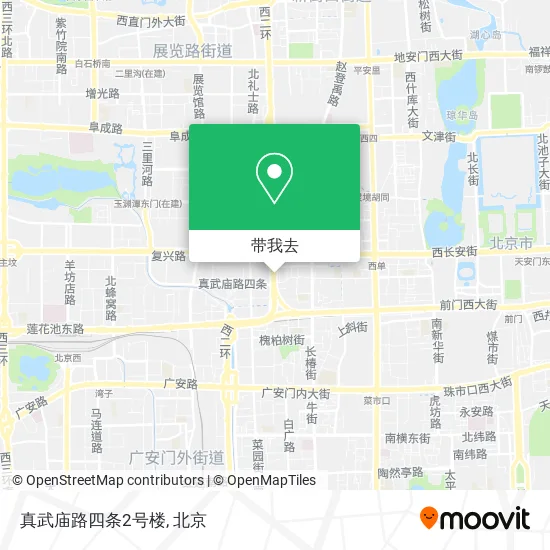 真武庙路四条2号楼地图