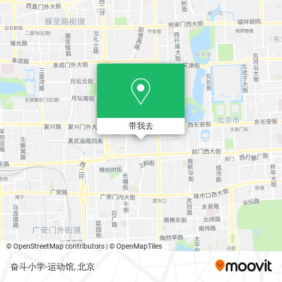 奋斗小学-运动馆地图