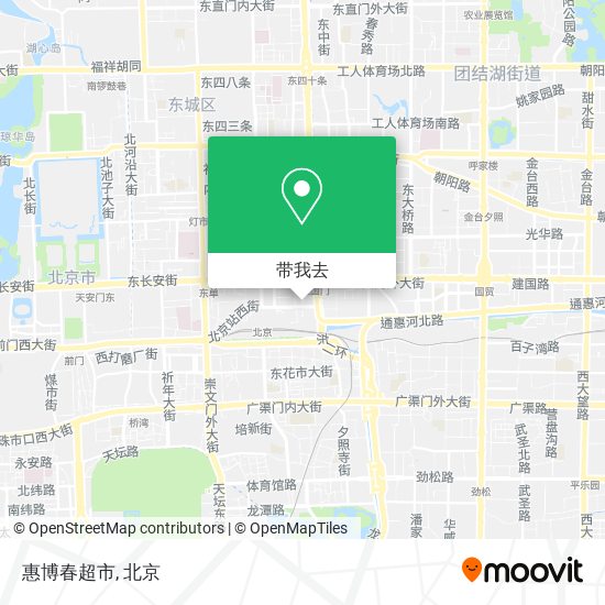 惠博春超市地图
