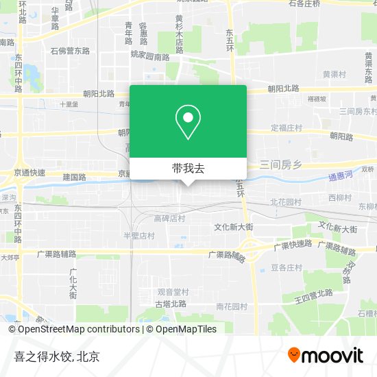 喜之得水饺地图